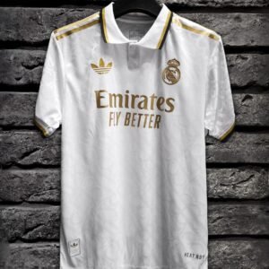 پولوشرت سفید رئال مادرید ۲۰۲۵ ورژن پلیری
