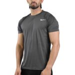 تیشرت ورزشی مردانه نایک مدل DS-JDI-4E0618 طوسی تیره - تصویر 2