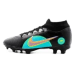 کفش فوتبال سایز کوچک نایک مرکوریال طرح اصلی Nike Mercurial FG MG Black Green