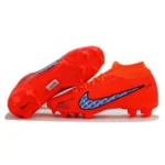 کفش فوتبال سایز کوچک نایک مرکوریال طرح اصلی Nike Mercurial FG MG Black Green - تصویر 2